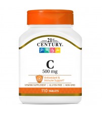 Витамин C 21st Century Vitamin C 500mg 110tabs